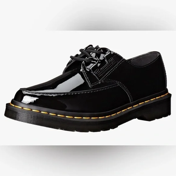 Dr. Martens belladonna Shiny Black Oxfords - Picture 4 of 10